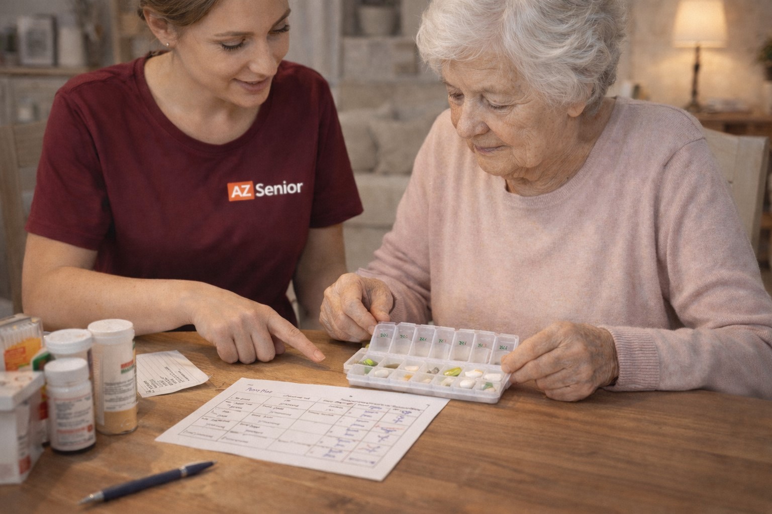 organizowanie leków