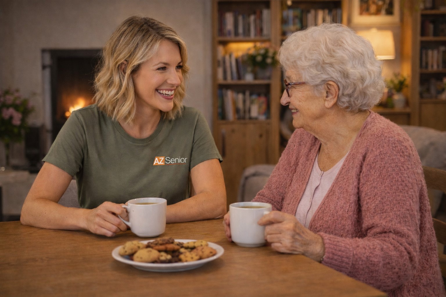 towarzystwo przy kawie